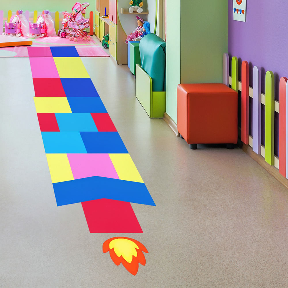 Educational Rocket Hopscotch W - Kids Education Number 评论和价格