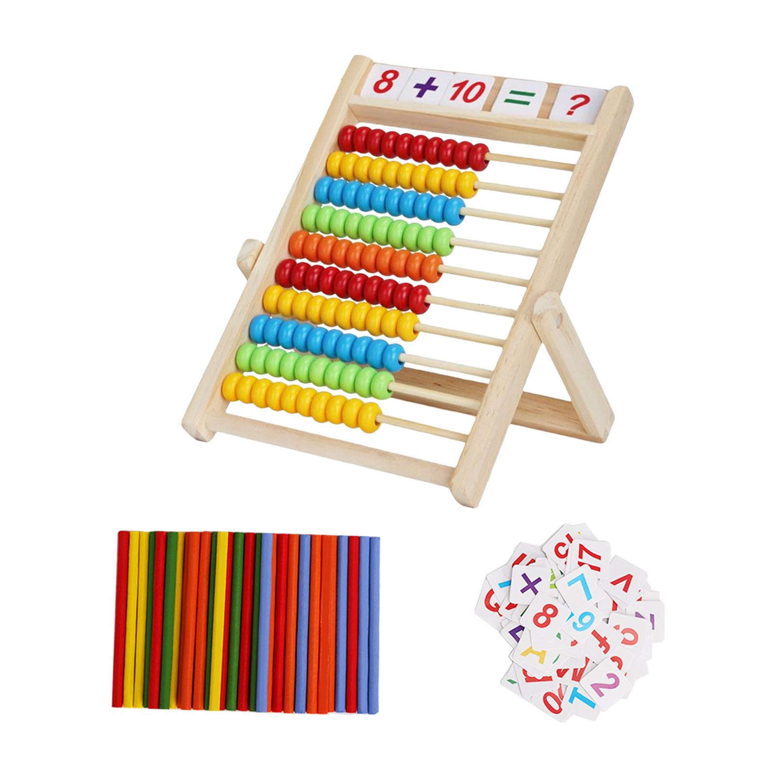 Educational Wooden Abacus Coun - Kids Education Number 评论和价格